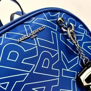 Karl Lagerfeld | Bags | Nwt Karl Lagerfeld Adele Blue Nylon 